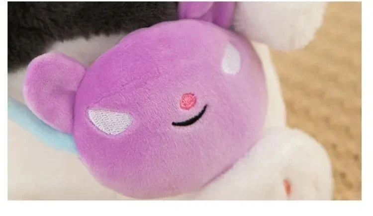 Sanrio Kuromi Plush Dolls — 40/50cm Kawaii My Melody & Cinnamoroll Soft Stuffed Anime Animals, Cartoon Pillow Decor for Kids