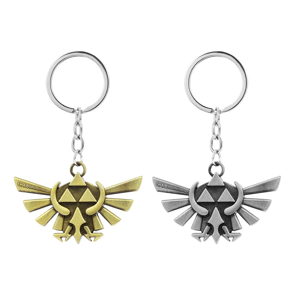 The Legend of Zelda Alloy Pendant Keychain – High-Quality Game Jewelry Gift for Fans