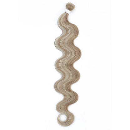 Colorful Body Wave Hair Bundles 613 Piano Blonde – Ombre Synthetic Hair Extensions, Thick Ponytail & Loose Deep Weaving
