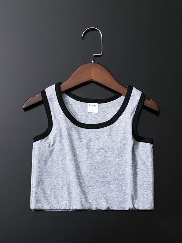 Breathable Elastic Chest Binder Vest – Bandage Tomboy Compression Top for Chest Flattening & Secure Fit