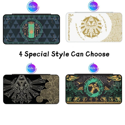 Game Card Case for NS Switch OLED Lite – Protective Storage Box with 24 Card Slots, Tears of the Kingdom Style