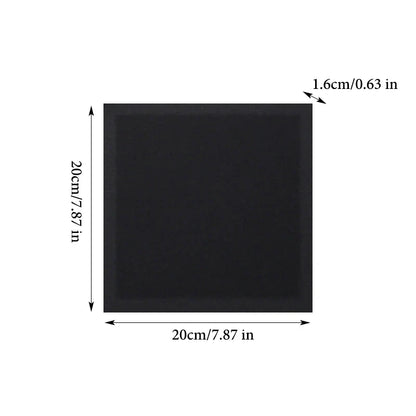 Black Canvas Wooden Oil Painting Frame – Cotton DIY Graffiti Canvas for Children & Beginner Art Practice Supplies
