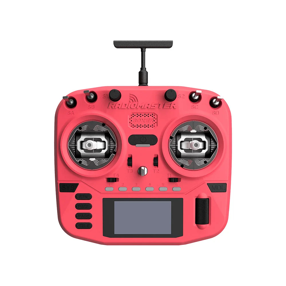 Radiomaster Boxer Crush 16CH 2.4G Radio Controller — ELRS Transmitter with AG01 Hall Gimbals Remote Control