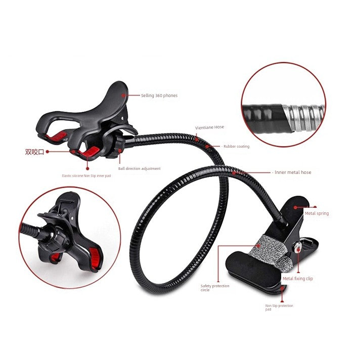 Bean Bag Bracket — Iron Clip Metal Base for Bedside Support