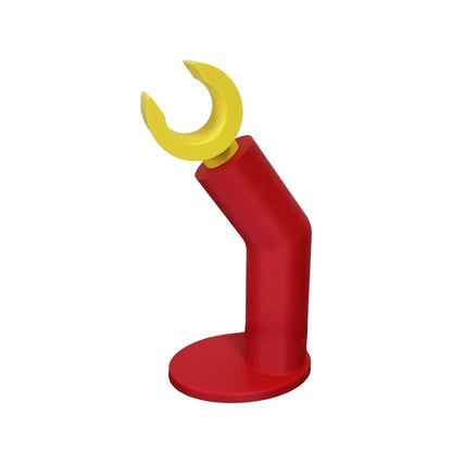 Modeling Headphone Stand - Creative Desktop Figurine Hanger, Miniature Shelf Decor & Accessories for Computer Headphones
