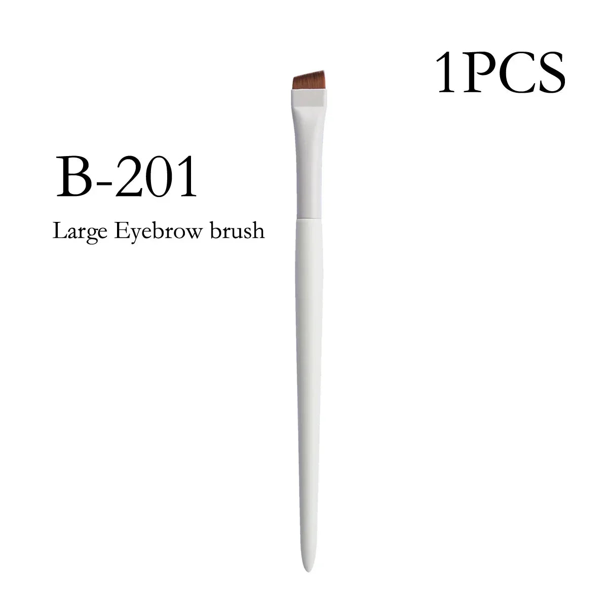 Upgrade Blade Eyeliner Brush | Ultra-Thin Fine Angle Flat Brush for Eyebrows & Under-Eye Makeup | Precise Detail White Brush