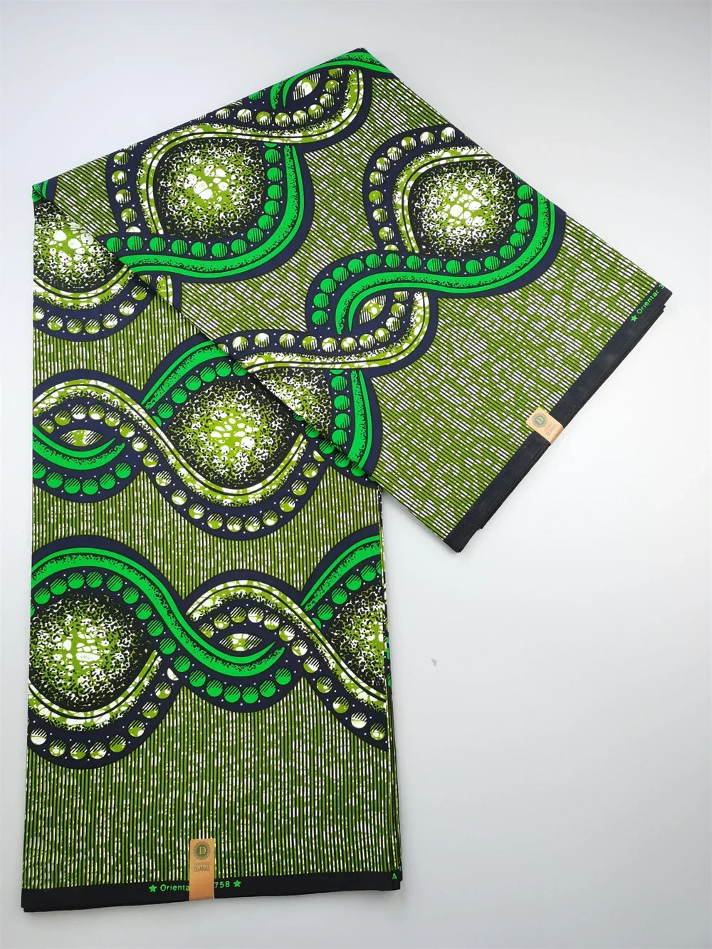 Guaranteed Veritable African Real Wax Fabric - 100% Cotton High Quality Ankara Pagne 6 Yards Nigerian Women’s Style Dress Material