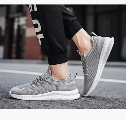 2022 Men’s Sneakers — High-Quality Breathable Gym & Casual Walking Shoes, Lightweight Plus-Size Footwear Zapatillas Hombre