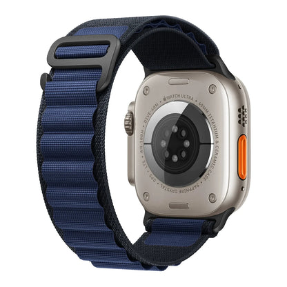 Alpine Loop Nylon Sport Strap for iWatch — Compatible with Series 4–10, 42/46/49mm Bands