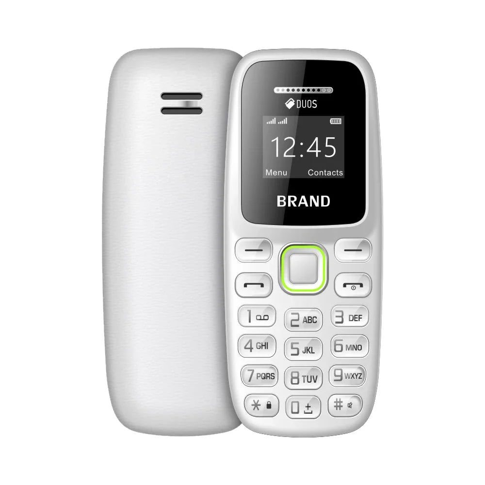 BM310 Small Mobile Phone | Unlocked Dual SIM, Bluetooth, Low Radiation, Automatic Call Recording & Compact Design