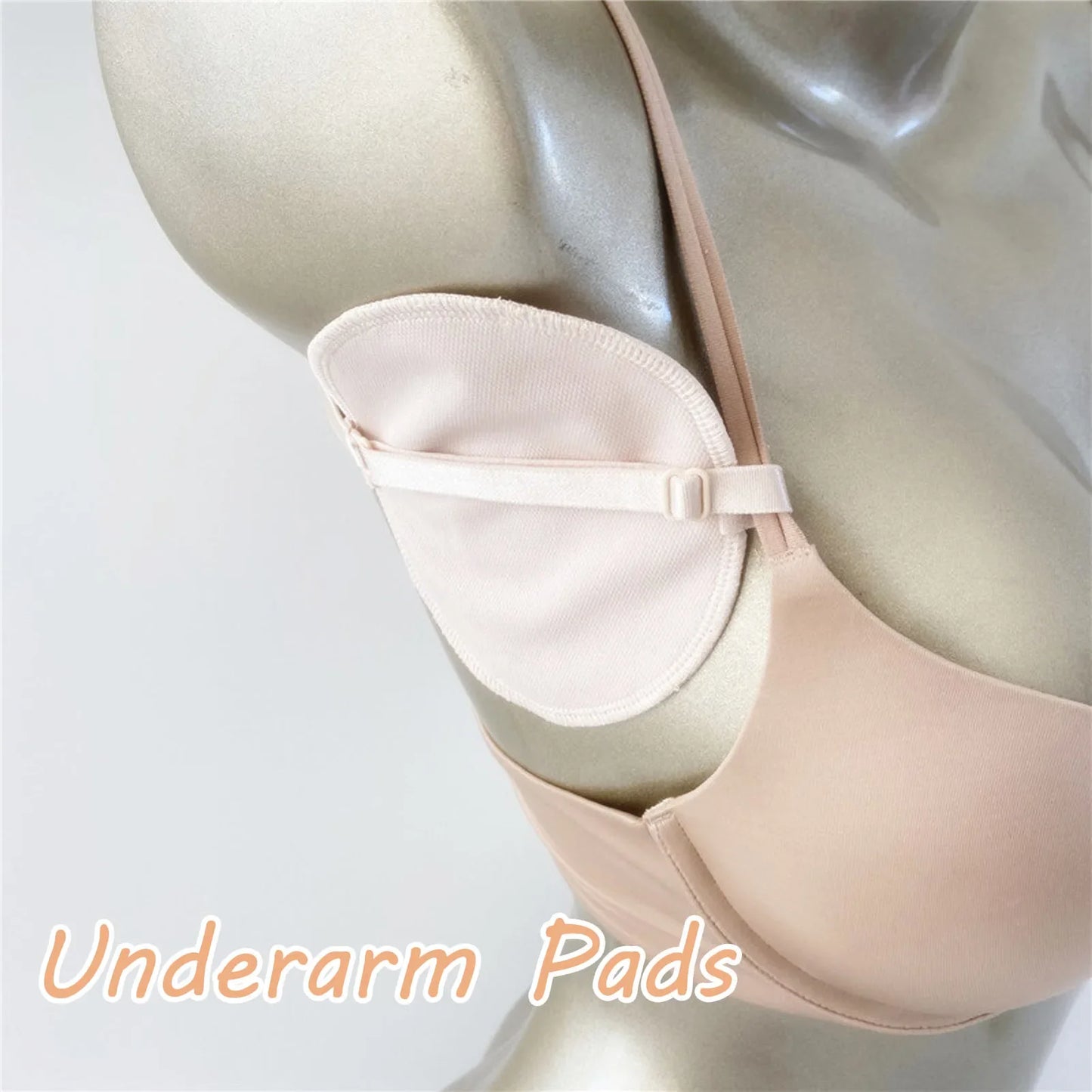 Reusable Underarm Sweat Pads – Absorbent Armpit Perspiration Shields for Men & Women Clothing Protection