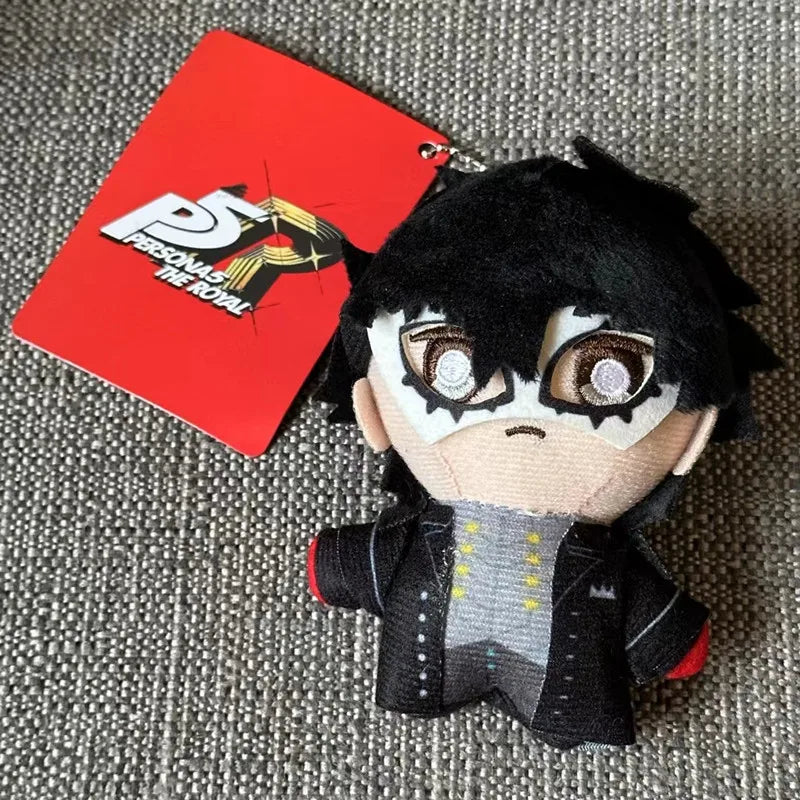 10CM 2024 Persona Plush Toy – 25th Anniversary Joker, Shiomi, Kotone, Yuuki, Makoto Cosplay Anime Plushie Pendant, Kids Christmas Gift