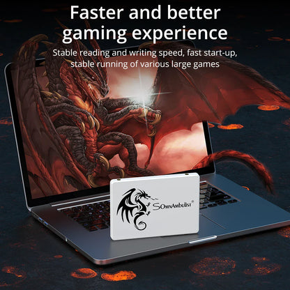 SomnAmbulist 2.5" SSD SATA3 | 64GB–512GB Internal Solid State Drive for Laptop & Desktop