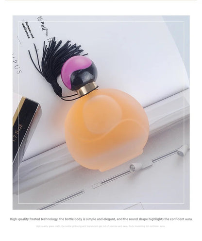 50ml Fresh Citrus Perfume for Women — Long-Lasting Light Orange Scent, High-End Fragrance