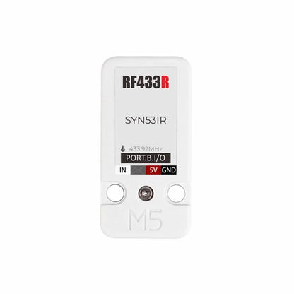 M5Stack RF433T/R 433.92MHz Wireless RF Transmitter & Receiver Module — IoT Remote Control & Automation