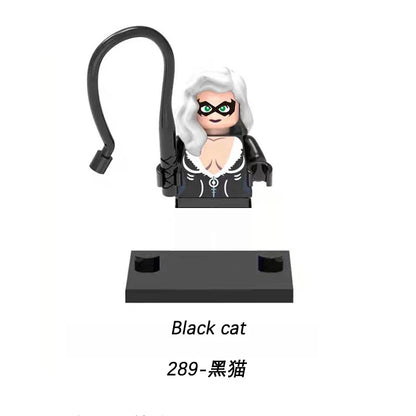 Marvel Superhero Mini Building Blocks – Captain America & Joker Two-Faced Man Movie Toy for Kids