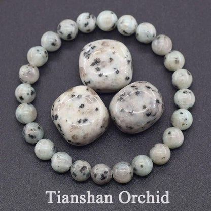 Natural 5A Lapis Lazuli Stone Bracelet - Elastic Healing Bead Jewelry Gift for Men & Women
