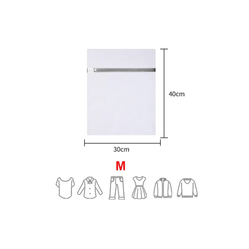 Mesh Laundry Bags Set – 4PCS/1PC Coarse Net Wash Bags for Washing Machines, Bra & Clothing Protector