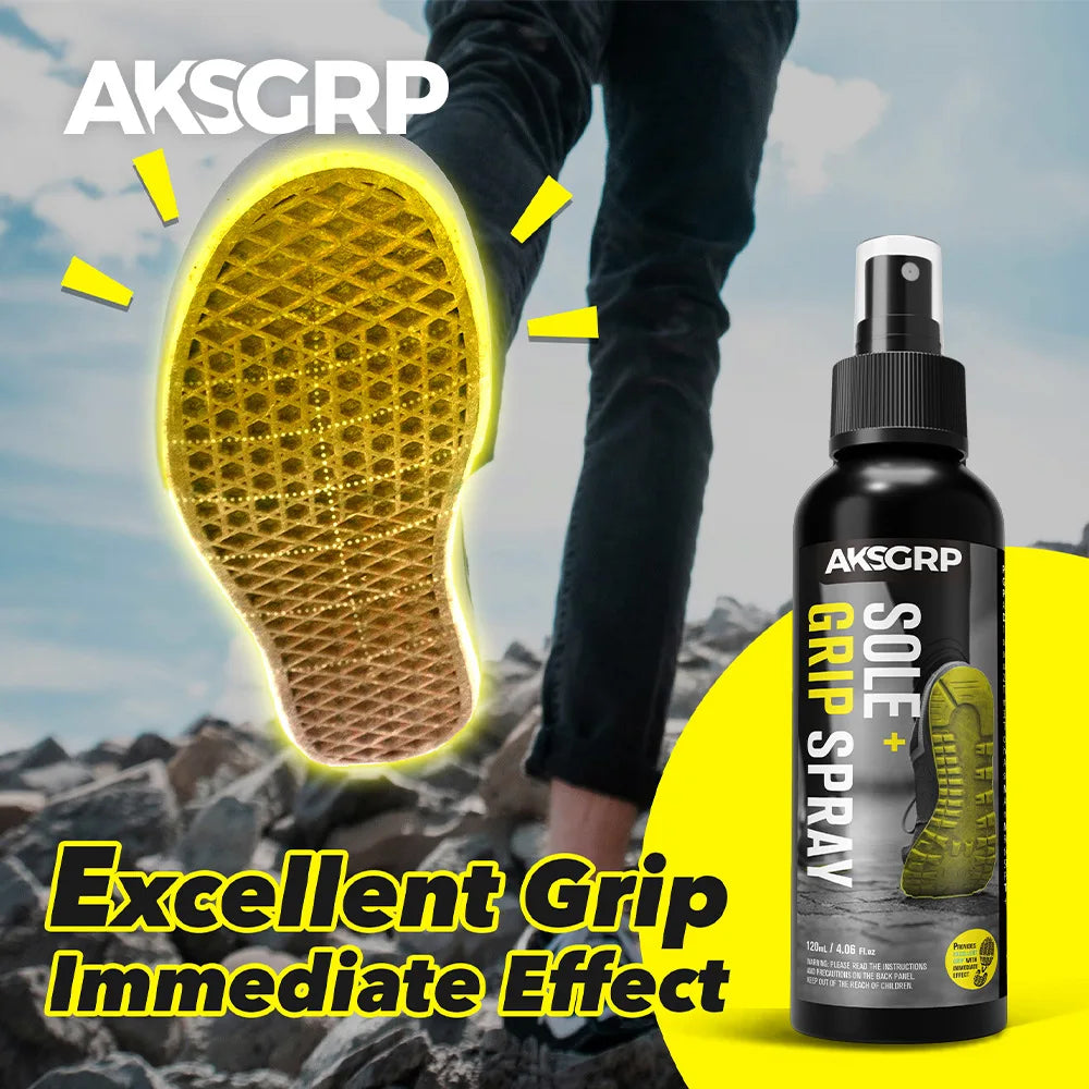 Basketball Shoe Grip Spray – Boost Sole Traction & Court Grip, Extend Sneaker Life, 120ml for Various Shoes