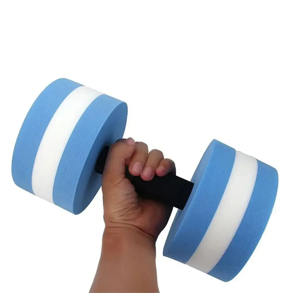 Multicolor EVA Water Dumbbells – Floating Pool Exercise Aquatic Fitness & Aerobic Training Equipment