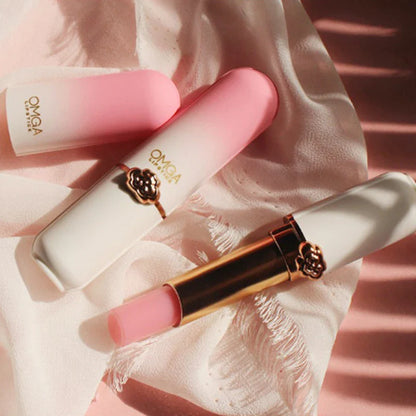 Peach Color-Changing Jelly Lipstick – Moisturizing, Non-Stick Cup Warm Lip Balm