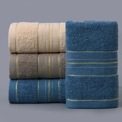 Thickened Pure Cotton Quick-Dry Absorbent Face Towel – Soft Hand Towel for Gym, Hotel & Home Bathroom