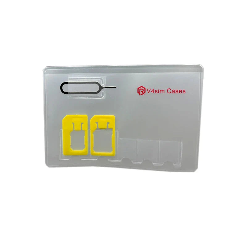 Portable SIM & Memory Card Storage Box — Micro, Nano SIM Card Protector Holder