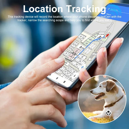 Mini GPS Bluetooth Tracker - Smart Anti-Lost Key, Bag, Kids & Pet Locator for iOS and Android
