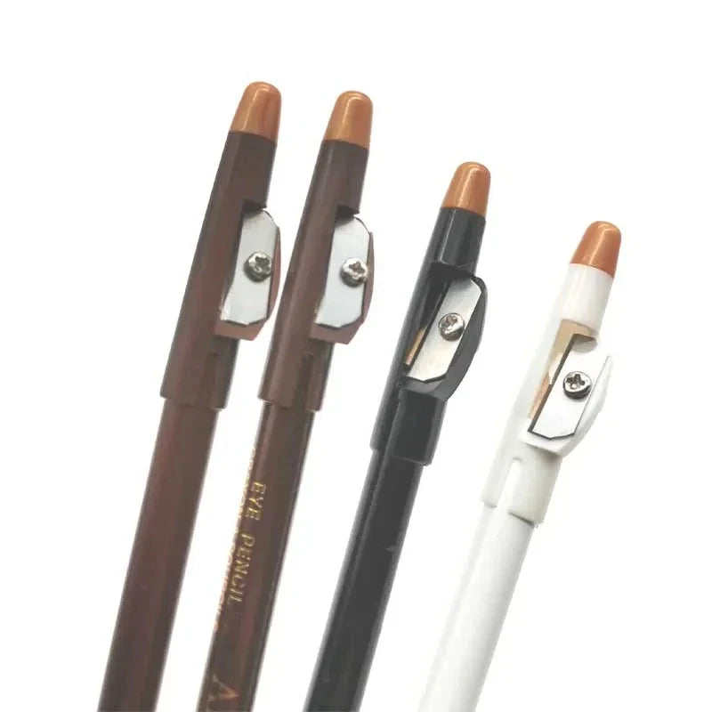 Men’s Beard Edge & Hairline Pencil – Razor Trace Barber Shaping Tool with Sharpener, Eyebrow & Makeup Pencil
