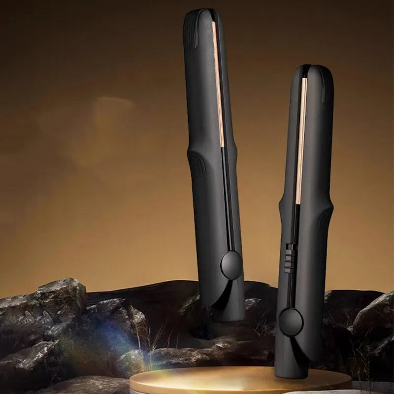 Mini Portable Hair Straightener Curling Rod - Bedroom Small Straight Board Splint for Curling - Small Bangs Styling Tool