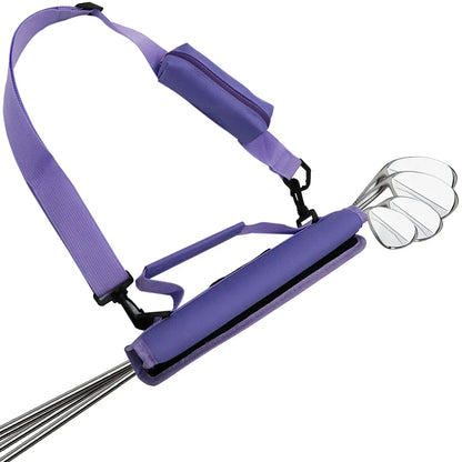 Mini Lightweight Golf Club Bag – Portable Carrier for Golfer with/without Ball Pouch, Driving Range & Training Case