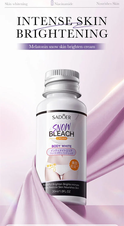 Whitening Cream for Private Parts – Underarm, Inner Thigh & Knee Brightening Serum