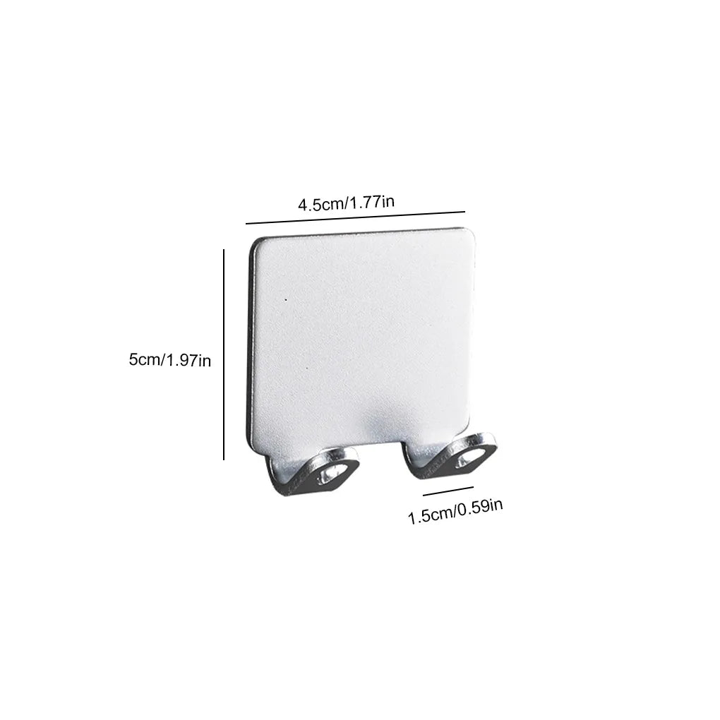 Hot Deal: Shaving Razor Holder - Alumium Wall Shelf with Storage Hook for Men's Shaving Accessories