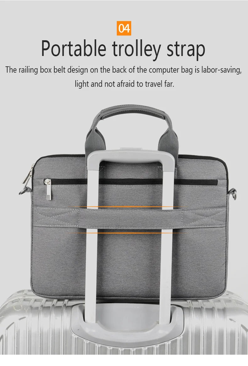 Laptop Sleeve Bag – Protective Case for MacBook, ASUS, Lenovo, Dell, Huawei (13" 14" 15.6" 17.3")