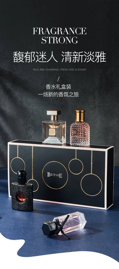 Original Women’s Perfume Gift Set –  25ML Long-Lasting Fresh Eau De Toilette with Pheromones for Women & Men