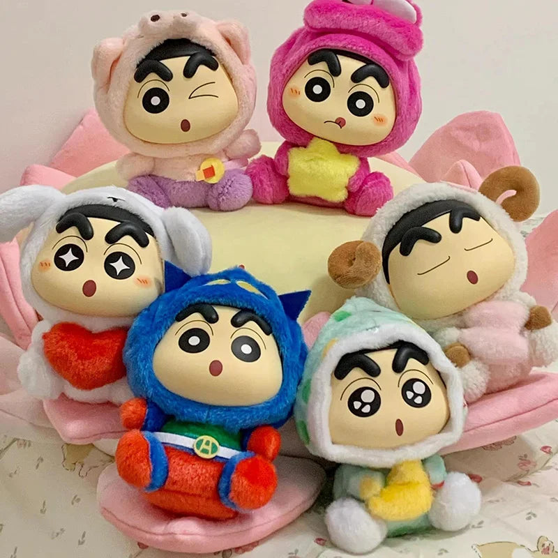Crayon Shin-Chan Blind Box Plush Toy — Fantasy Series Action Figure for Kids