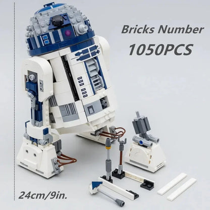 1050pcs Robot Building Block Model — Home Decor & Kids Birthday Christmas Gift Compatible with 75379