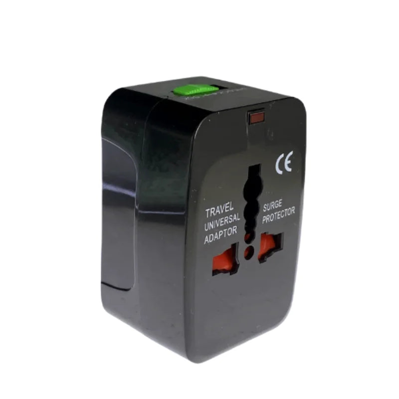 Universal Power Plug Adapter - International Travel AC Charger Converter for EU, US, AU, UK, Electrical Socket Outlet