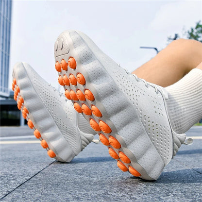 ClaWave Unisex Running Shoes - Breathable Knit Cushion Non-Slip Walking & Sports Sneakers