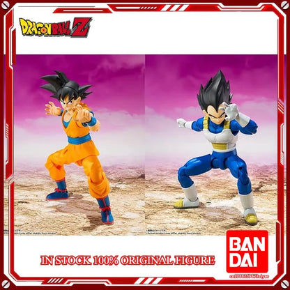 BANDAI S.H.Figuarts Son Goku Action Figure — 100% Original Dragon Ball Anime Collectible Model Toy