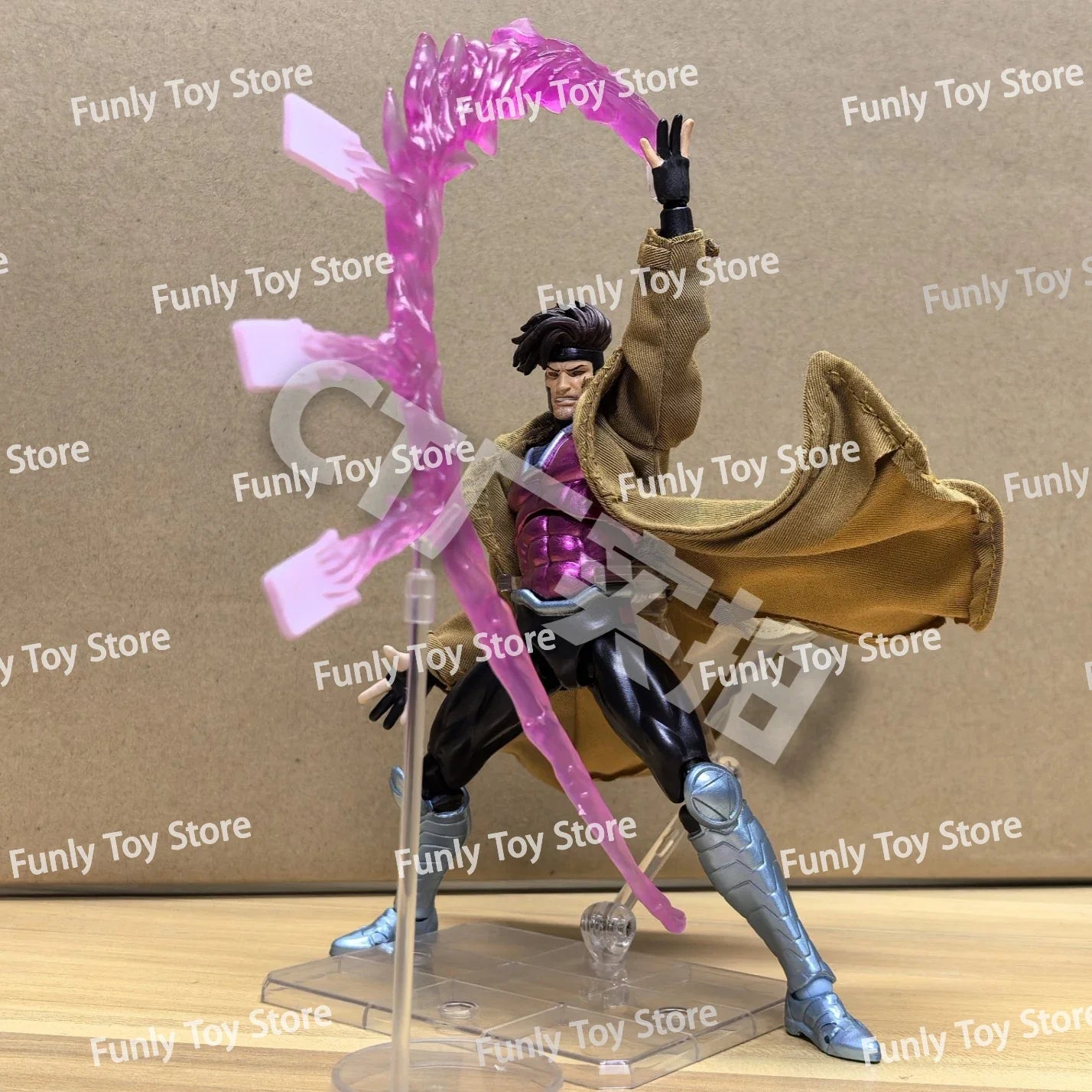 CT Toys Gambit Action Figure — Mafex 131 X-Men Wolverine Anime Collectible Figurine, Model Statue, Custom Gift for Kids