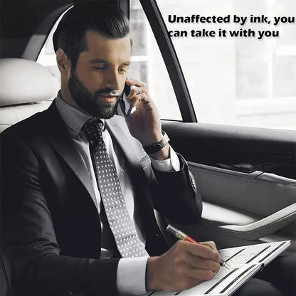 Retro Metal Fountain Pen — 1-100PCS Set with Replaceable Ink, Elegant Writing Pen for Office, School, and Stationery Gifts