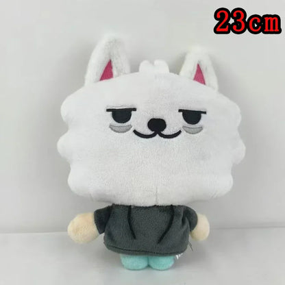 20cm Kawaii Skzoo Plush Toy Set – 8pcs Cartoon Stuffed Animals for Kids, Room Decor & Gifts