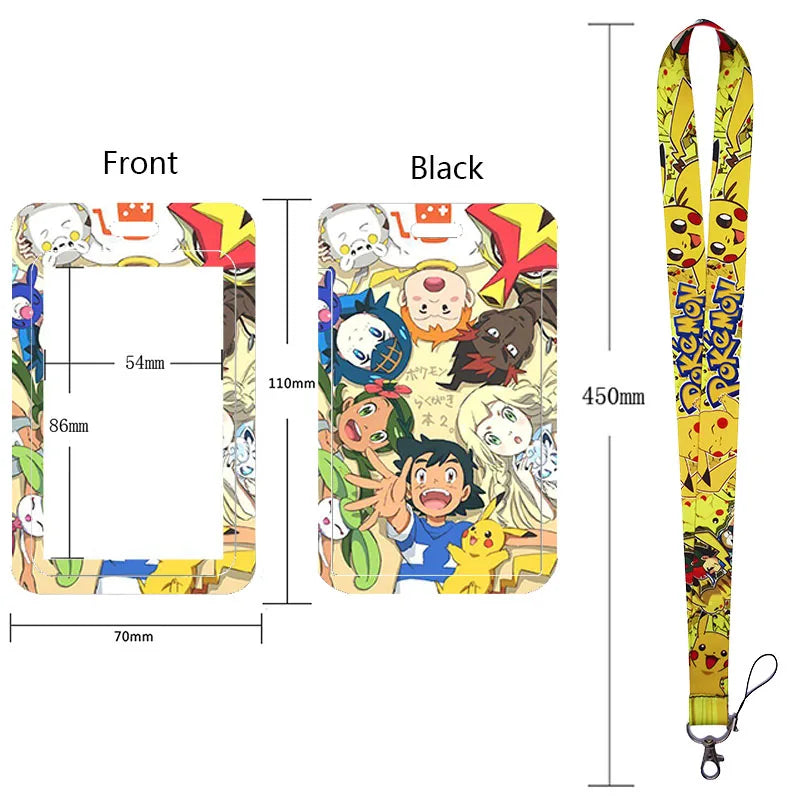 Neck Strap Lanyard for Keys and ID Cards – Badge Holder, Keychain, Key Rings, Fashion Accessory Gift