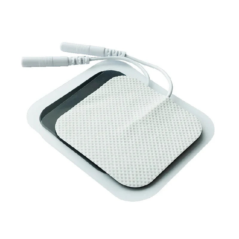 Therapeutic TENS Electrode Pads with Conductive Gel - Muscle Stimulator Massage Patches for Physiotherapy Relief & Pressure Pulse Therapy