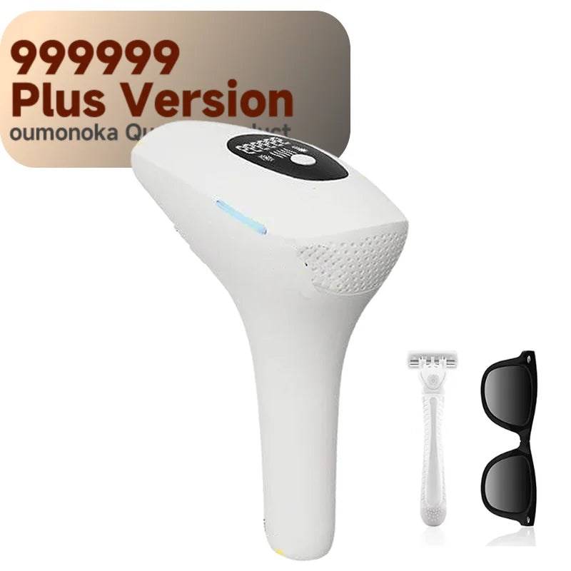 IPL Laser Hair Removal Device – 999,999 Flashes Painless Epilator for Women, Permanent At-Home Bikini & Body Hair Removal