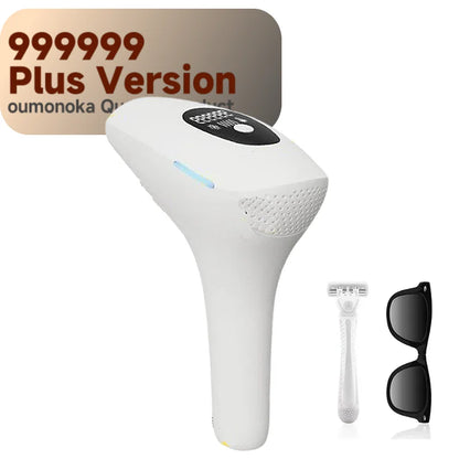 IPL Laser Hair Removal Device – 999,999 Flashes Painless Epilator for Women, Permanent At-Home Bikini & Body Hair Removal