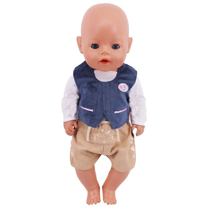 Official Doll Clothes & Accessories – Matching Style Outfits for 18-Inch American & 43cm Reborn Baby Dolls, Our Generation Girl Toys Gift