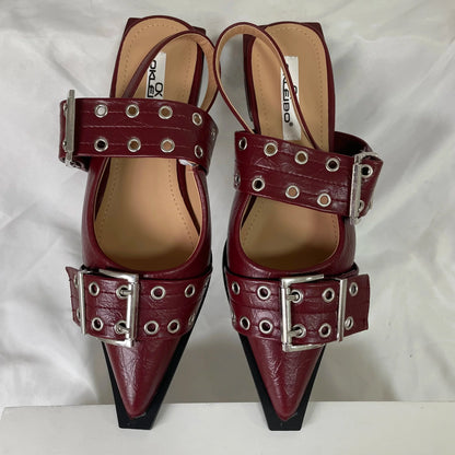 Women’s Pointed Toe Slingback Sandals – 2025 Spring Fashion Flats, Large Sizes