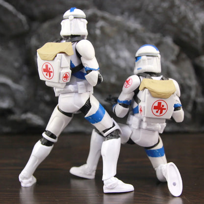 Star Wars 6" Action Figures – 501st Legion ARC & ARF Troopers, Rex, Jesse, Bane, Denal, Tup, Dogma Clone Toy